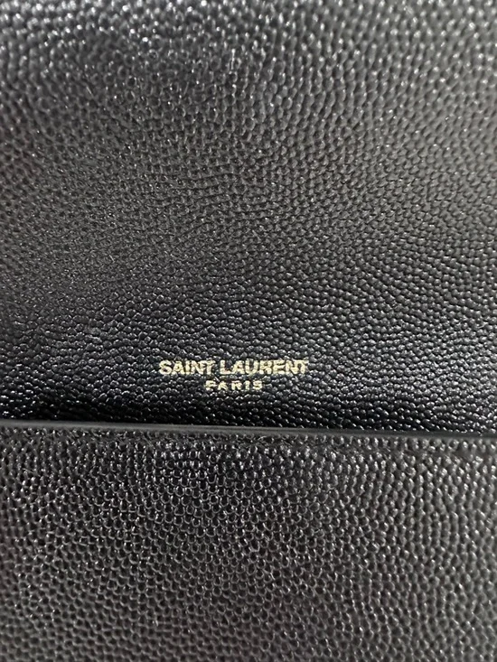 Authentic yves saint Laurent black uptown chain wallet. - Picture 5 of 15